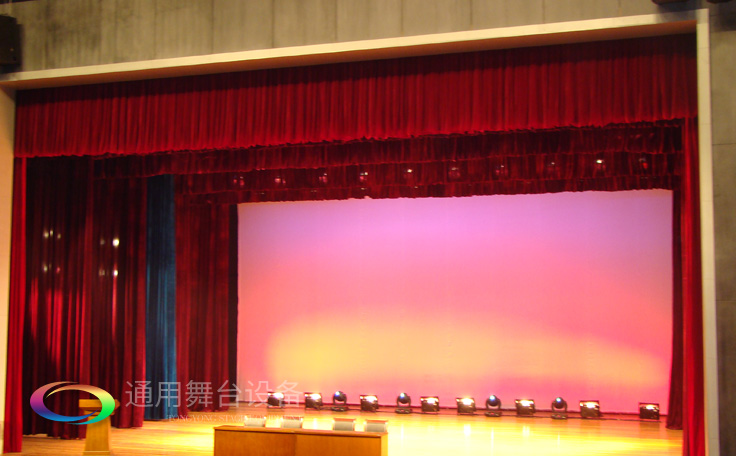 舞臺顏色更明亮，色調更鮮艷！舞臺阻燃幕布色彩搭配建議