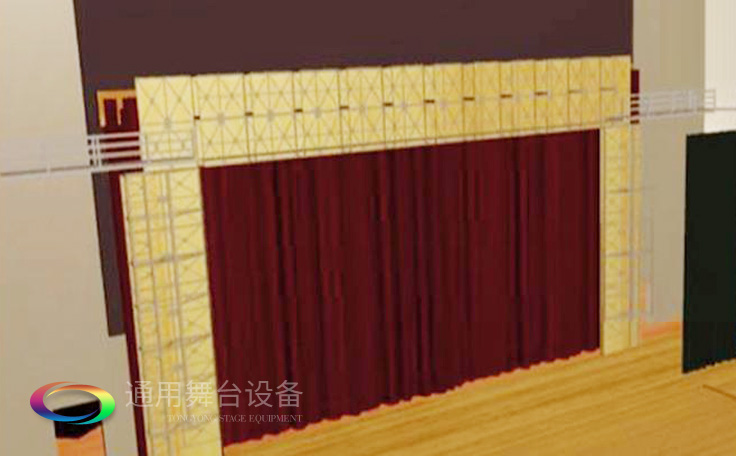 防火隔離幕Safety curtain——舞臺、觀眾廳分隔 阻斷火源及有害煙氣的擴散