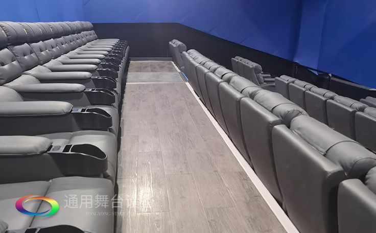 通用舞臺阻燃幕布承接羊城源雅學校報告廳舞臺機械項目，現已竣工驗收！